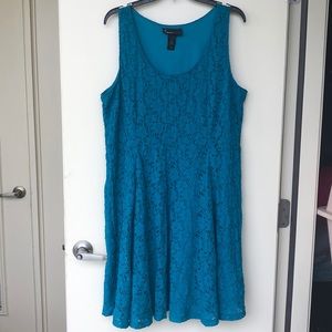 Lane Bryant Lace Skater Dress